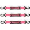 IMUSINICE 3 Pezzi Cintura Porta Scarpe da Ghiaccio in PVC Fibbie Resistenti e Cinghia Rinforzata, Superficie Antiscivolo Opaca, Maniglia Pieghevole per Trasporto Comodo