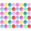 TEHAUX Palline da Ping Pong 40mm Colorate in Pp Senza Cuciture 50 Pezzi Colore Casuale per Giochi Divertenti e Allenamento Resistente per Feste e Gioco Animali