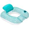 Brandsseller Poltrona Galleggiante 188x117 cm Sedia gonfiabile per due Persone Sedia Relax da Piscina Lounger