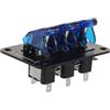 PACKOVE Interruttore Levetta Marino 12v a 3 Posizioni per Pannello | Pa, Indicazione Visiva Led, Installazione Semplice e Uso Stabile in Varie Applicazioni