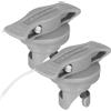 BESPORTBLE Air Cover Set 2 Pezzi in PVC, Tappo Valvola Gonfiabile a 8 Fori per Kayak e Gommoni, Tenuta Stagna per Sport Acquatici all'Aperto
