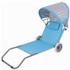 KQFCAZRE Lettino Prendisole con Cuscino Stabile, Color to 1, Style to 1
