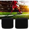 Fockety Regolazione Parastinchi Calcio Cinghia, Chiusura Resistente con | Cintura parastinchi in nylon elastico, chiusura resistente all\'usura per calcio, ciclismo, corsa