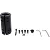 Allthingstore Serratura in lega di alluminio per scooter elettrico Ninebot Max (nero)