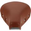 PACKOVE Sella per Bicicletta Vintage, Seat Cushion For Bike, in Pelle Pu e Schiuma, Marrone, Fit, per Bici e Mountain Bike, per Donne e Ragazze