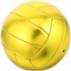 TOYANDONA Pallone da Pallavolo Dorato Ufficiale Taglia 5 in Pvc | Finitura Lucida , Adatto, Leggero e Resistente All'abrasione, per Giovani e Adulti