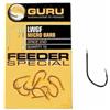Guru terminale da pesca per feeder con amo LWGF, Micro Barb, Spade End, taglia 16, 10 pezzi