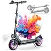 OneSportWay JOYOR Y8-S - Monopattino elettrico per adulti, scooter elettrico con 48 V 26 Ah batteria e autonomia 100 Km, 10 pneumatici e doppia sospensione, motore 500 W e 20 Km/h, per tutti i terreni