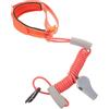 SECFOU Cordino Interruttore di Spegnimento Motore Fuoribordo con Fischietto, TPU, Rosso, 30x4,5x2,5cm, per Motore Barca, Pesca e Navigazione