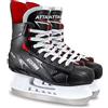 Botas - Attack 191 - Pattini da Hockey su Ghiaccio Uomo | Made in Europe (Repubblica Ceca) | Colore: Nero/Rosso/Bianco, Uomo 10.5