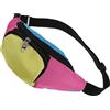 Toddmomy Marsupio Donna Vintage Oxford Multi-tasche e Cintura Regolabile Allargata, per Ciclismo e Spostamenti in Città Alta Visibilità e Vestibilità Stabile