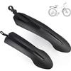 ZUKKA Set parafango anteriore e posteriore 26/27,5 pollici x4,0 pollici Fat Tire Mud Guards parafango per pneumatici grassi, mountain bike