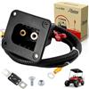 Roykaw 36V Golf Cart Powerwise Charger Receptacle per EZGO TXT/Medalist