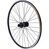 Qurib Ruota anteriore per bicicletta da 27,5 pollici, per MTB | Set di ruote per mountain bike, freno a disco MTB, 6 fori, per freni a disco, mozzo, nero