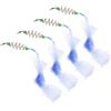 minkissy 4 Pezzi Trappola per Pesci Portatile in Nylon e Ferro Resistente all'Usura, Rete da Pesca Multifunzione Labor-Saving, per Pesca All'aperto e Cattura Efficiente