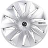 SPARCO Copricerchi 15 pollici Serie/Kit argento Copricerchi Auto SPC1590SV