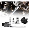 ZEKUN 4 Pezzi Strumento Separatore Strumento Universale per Divaricatore Puntone Sospensione con Mozzo Diviso Smontaggio Molle Eliche per Ammortizzatori e Montanti,Compatibile Con VW,Auto e Veicoli a Motore
