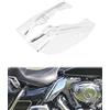 HCmotorku Moto Mid Frame Deflettore di Calore Aria Adatto per Harley Touring Road King Electra Glide Street Glide Road Glide Tri Glide 2009-2016 Cromato