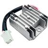 Riloer 12V Moto 4 fili regolatore raddrizzatore sostituzione, universale maschio spina regolatore di tensione raddrizzatore per ATV Dirt Pit Bike Scooter ciclomotore, confezione da 1