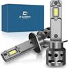 D-Lumina Lampadina H1 LED 100W 16000LM, Efficienza Energetica, 2 pezzi | Perfect Design 1:1 Scala Kit di Conversione Alogena,Luci Auto Compatibile con DC 12V-18V