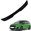 KizmiQ Auto Spoiler Posteriori per FO-rd Fiesta ST MK8 2018 2019 2020 Nastro Installare Adesivo,ABS Alettone Tetto Posteriore Tuning Ala Styling Accessori,A/Black