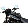 ends cuoio Borsa da serbatoio con aperture rapide in vera pelle compatibile con Harley Davidson Softail Low rider 2018-2020, Low Rider S 2020-2021 | 2022-2024, 100% Made in Italy (Cuciture nere)