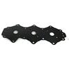ITACO Cilindro de la junta de la tapa de cabeza del motor del barco compatible con el motor Yamaha fuera borda 60HP 70HP C 60 70 2 tiempos 6H3-11193-00 A1