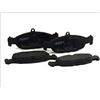 ABE Kit pastiglie freni Anteriore senza contatto segnalazione usura C1X005ABE Compatibilità con OPEL Corsa B Hatchback S93 Astra F CC T92 Corsa A CC S83 COMBO 71, JAGUAR XJ NAW, NBW