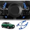 KUNGKIC Alluminio Volante Paddle Shift DSG Estensioni Per 2024 2025 MINI F65 F66 JCW,MINI U25 Countryman JCW,Accessori Decorazione Interno 2 PCS (Blu)