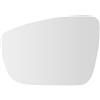 SENZEAL Vetro dello Specchietto Lato Guida Sinistro Riscaldato con Piastra Portante per VW UP 2011-2016 Seat Mii KF1 Skoda Citigo 2011-2019 (Sinistro)