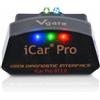 Vgate iCar Pro Bluetooth 3.0 OBD2 Code Reader OBDII Scanner Scan Tool Car Fault Check Engine Light per Torque Android(Android Only)