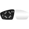 TTCR-II Compatibile con Vetro Specchio VW Polo 6R 6C/UP 121 122 BL1 BL2