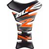 Colorbike Pintura y adhesivos de motos. Tankpad Tank Pad Protector serbatoio moto - Adesivo serbatoio moto 3D Carbon compatibile con KTM Duke 125 250 690 790 1029 v1-20x14cm