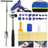 MILIWAN Tirabolli per Carrozzeria Kit Riparazione Ammaccature Kit Levabolle per Auto e Moto Tirabolle Carrozzeria Estrattore per Ammaccature Ventosa Carrozzeria per Rimozione Grandine