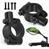 WOUMON 2 Pezzi Supporti Specchietto Moto,7/8 Staffa Specchietto Manubrio Morsetto per Motociclo en Bicicletta (M10 bis M10)