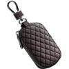 SHANXIYINGHAIBAIHUODIAN Portachiavi auto per Omoda 9 2025 2026, Custodia per chiave impermeabile in pelle, Guscio protettivo con zip anti-graffio, Elegante, coffee