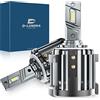 D-Lumina Lampadina H7 LED Canbus fari con adattatori specifici per auto per GOLF 6 7 Volkswagen VW Passat Golf GTI Tiguan Mercedes Benz, 120W 16000LM 6000K Bianco (2 pezzi)