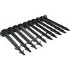 Windhager 06273 - Supporti per Il Fissaggio di pellicole/Tessuto Non Tessuto, 10 Pezzi, 11,5 cm