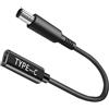 Bacron Adattatore spina DC da 100 W, cavo da 7,4 x 5,0 mm, maschio a presa DC 12 V, 19 V, 20 V, adattatore da USB C pd a DC 7,4 x 5,0 mm, adatto per Dell Latitude serie
