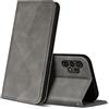 ZONNAVI Cover per Samsung Galaxy A13 4G, Flip Custodia Pelle PU con [Slot Cart] [Supporto Stand] [Magnetica], Cover a Libro Portafoglio per Samsung Galaxy A13 4G (Grigio)