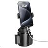 APPS2Car Supporto Auto Portabicchieri Flessibile Porta Cellulare per Auto, Supporto Portabicchieri per Mercedes cup phone holder per iPhone 12 11 Pro Max XR X 8 Samsung Galaxy S20 S10 S9