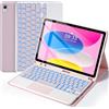 Nsyee Custodia retroilluminata con tastiera touchpad per iPad A16 11° 11/10° generazione 11