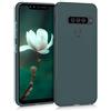 kwmobile Custodia Compatibile con LG G8s ThinQ Cover - Back Case per Smartphone in Silicone TPU - Protezione Gommata - verde blu