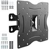 RICOO R12 Supporto TV da parete Staffa TV 32-55 pollici per 32 55 pollici girevole inclinabile fino a 30 kg max VESA 200x200