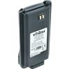 vhbw batteria sostituisce Hyt/Hytera BL2001, BL1204 per radio (2000mAh, 7,4V, Li-Ion)
