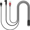 Ugee USB C a HDMI + 2USB1.8M Supporta Cavo di Ricarica Rapida Type-C 3 in 1, trasferimento Dati Video Compatibile con tavoletta Grafica UE12 e UE12 Plus con Display