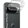 Lutree per Google Pixel 10 Pro XL Vetro Temperato Pellicola Fotocamera, 2 Pezzi Durezza 9H HD Lente Protettiva, Anti-Graffio Senza Bolle Fotocamera Protezione -Transparent