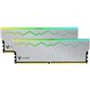 JAZER RGB RAM DDR5 32GB Kit (2x16GB) 6000MHz CL36, Memoria Desktop PC UDIMM DRAM 288-Pin, Memoria Computer da gioco DDR5 ad alte Prestazioni Supporto Intel XMP 3.0/AMD EXPO, AI, CL36-40-40-96, 1.35V