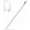 Generico Penna Compatibile con Tablet - Stylus Touch Ricaricabile USB-C con Funzione Smart Touch, Nessun Ritardo, Anti-Graffio e Indicatore Batteria