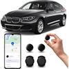 Drqzwp GPS Tracker per Auto Android, Ai-r tag Android, Magnetico Nascosto Localizzatore Gps Senza SIM senza Abbonamento, Auto Localizzatore Compatibile con goo- gle Find My per Bambini Animali (2 nero)